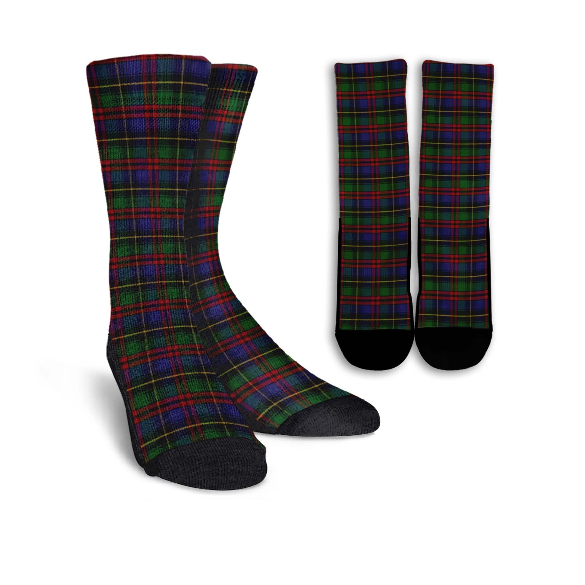 Deas Tartan Crew Socks Crew Socks - Tartan Vibes Clothing