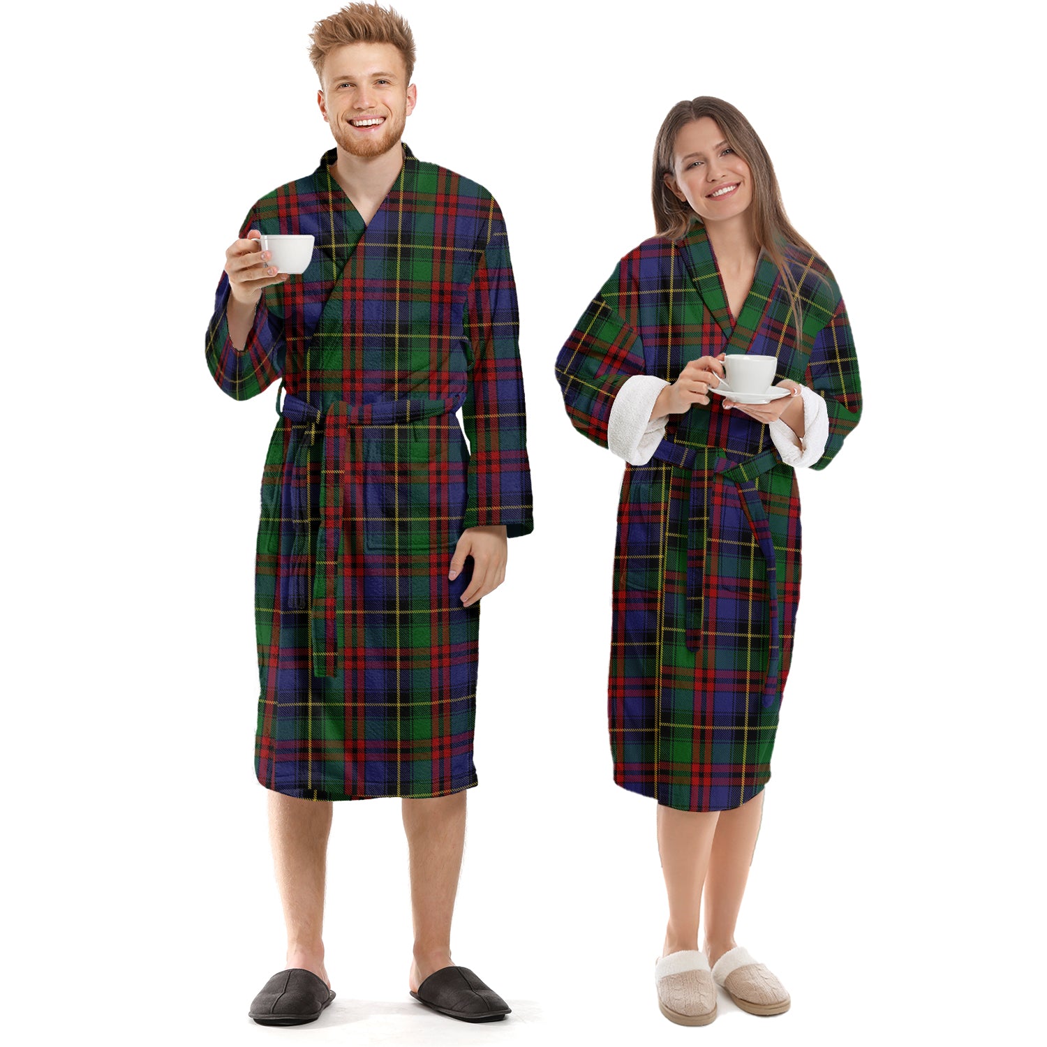Deas Tartan Bathrobe Unisex S - Tartan Vibes Clothing