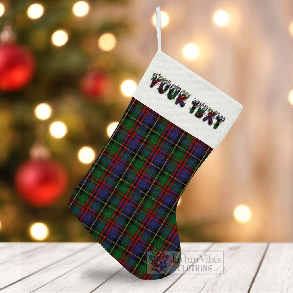 Deas Tartan Christmas Stocking with Personalized Text - Tartan Vibes Clothing