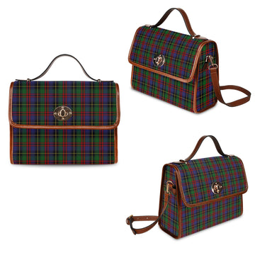 deas-tartan-leather-strap-waterproof-canvas-bag