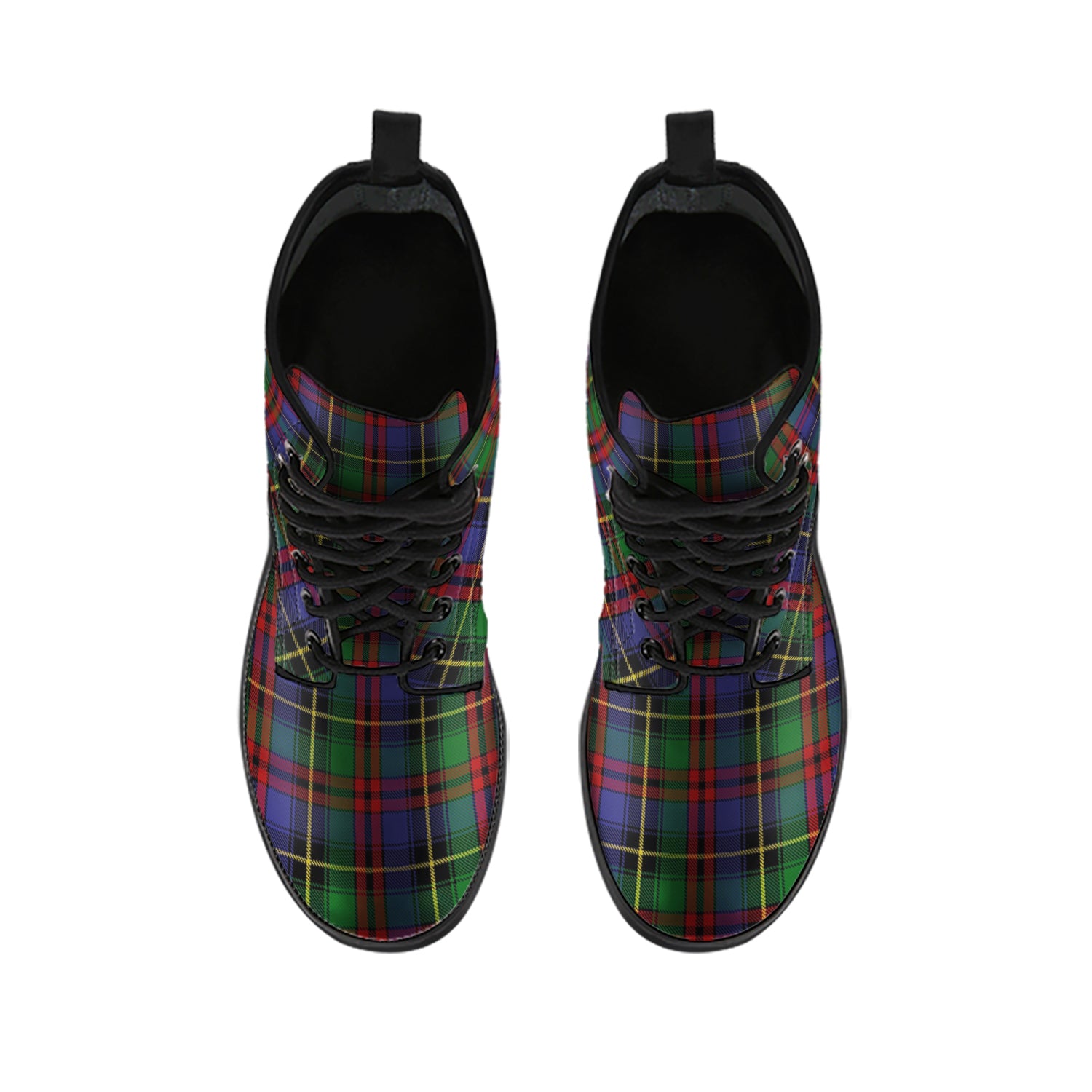 Deas Tartan Leather Boots - Tartan Vibes Clothing