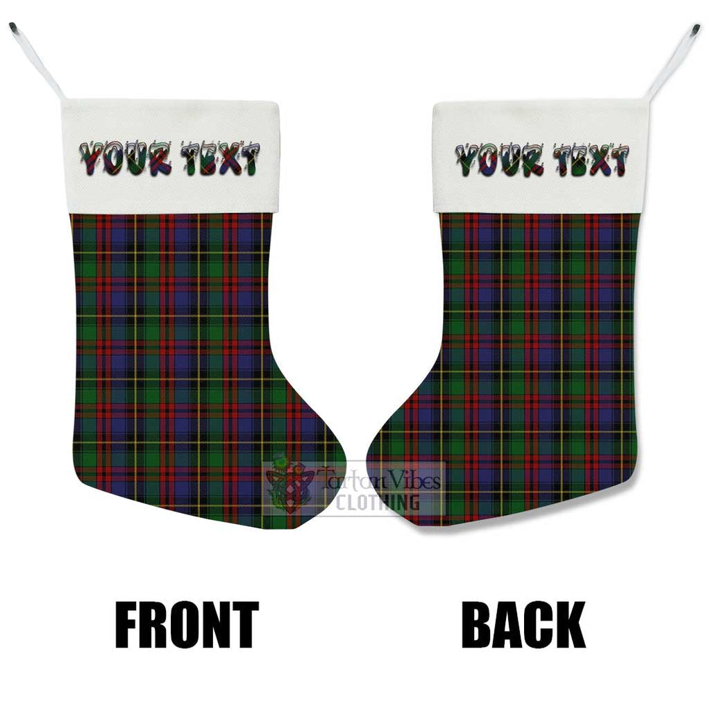 Deas Tartan Christmas Stocking with Personalized Text - Tartan Vibes Clothing