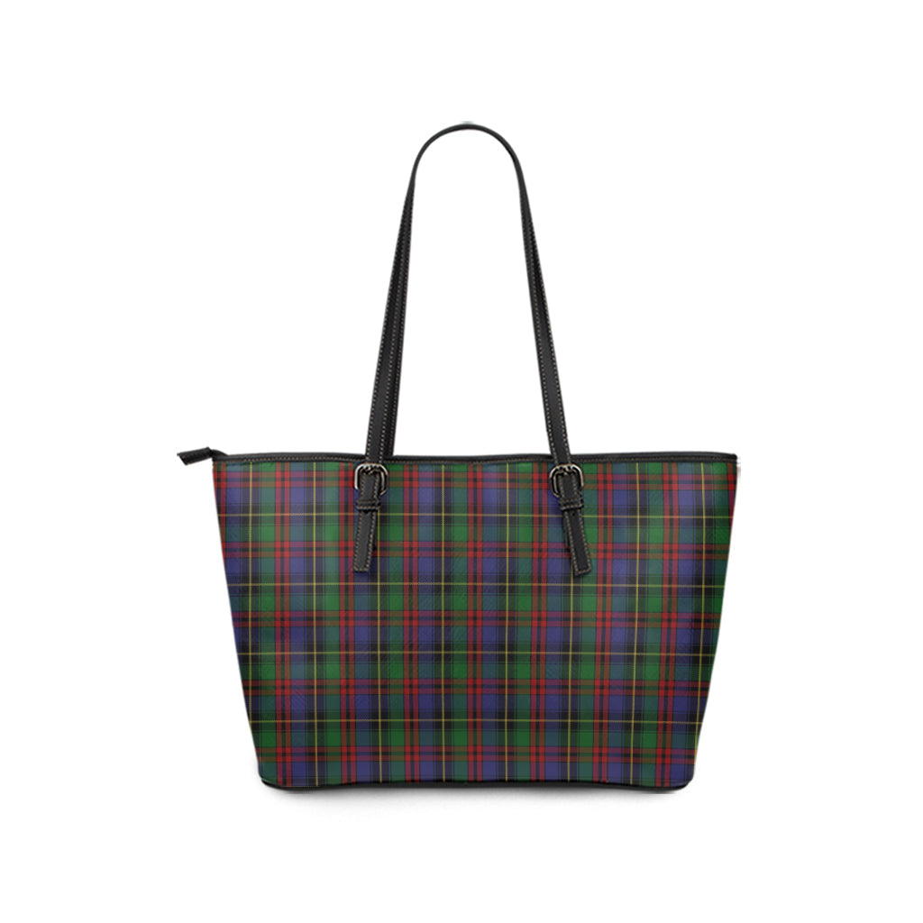 Deas Tartan Leather Tote Bag - Tartan Vibes Clothing