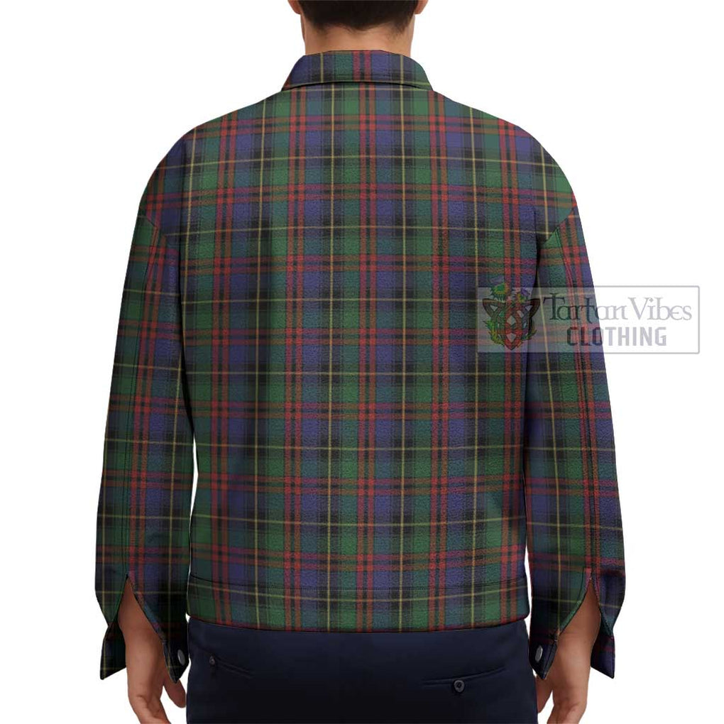 Deas Tartan Unisex Lapel Cotton Jacket - Tartan Vibes Clothing