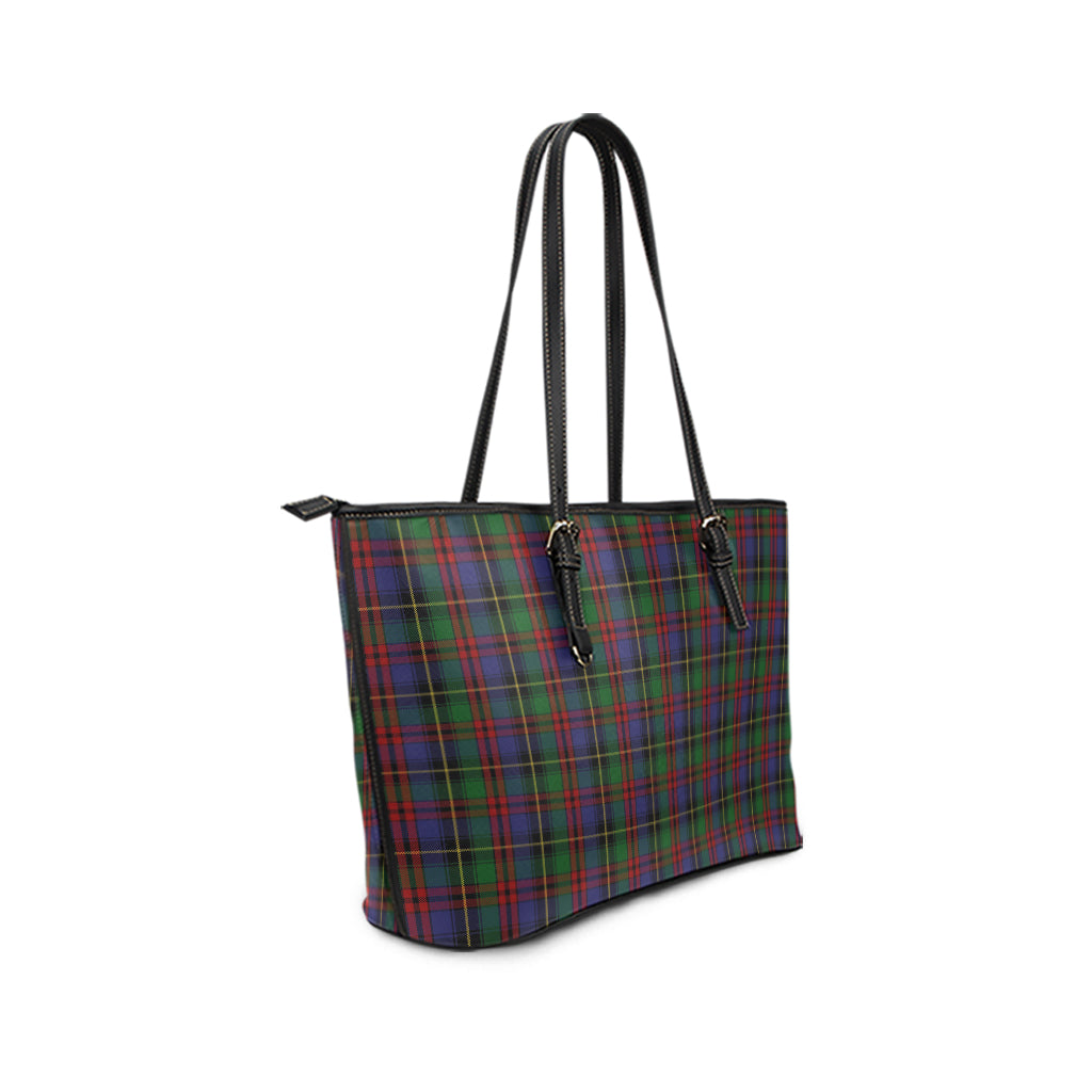 Deas Tartan Leather Tote Bag - Tartan Vibes Clothing