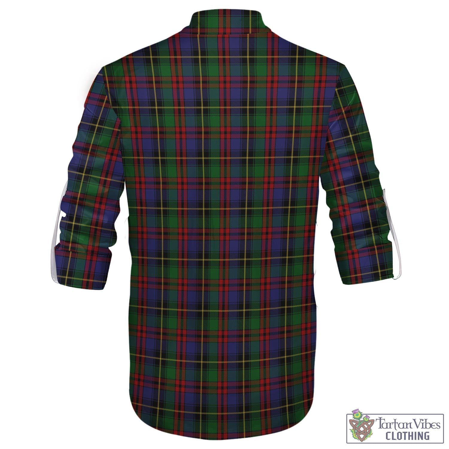 Deas Tartan Men's Scottish Traditional Jacobite Ghillie Kilt Shirt - Tartan Vibes Clothing
