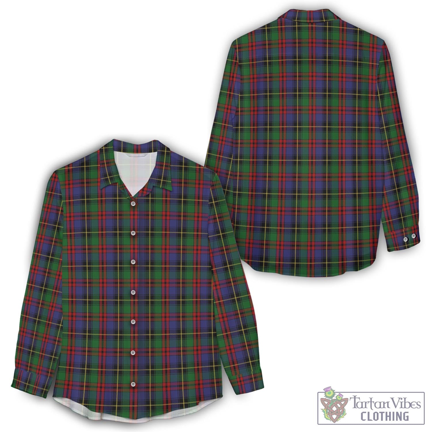 Deas Tartan Women's Casual Shirt - Tartan Vibes Clothing