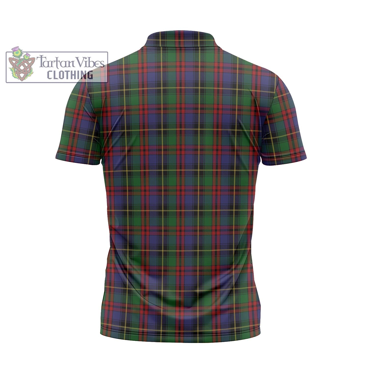 Deas Tartan Zipper Polo Shirt - Tartan Vibes Clothing