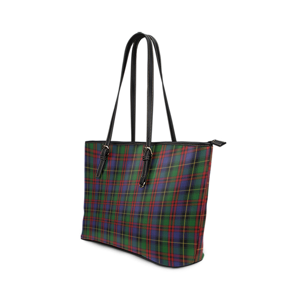 Deas Tartan Leather Tote Bag - Tartan Vibes Clothing