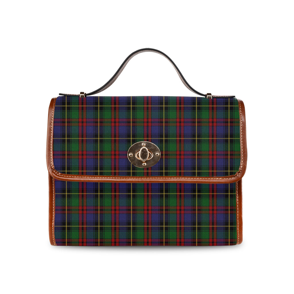 deas-tartan-leather-strap-waterproof-canvas-bag