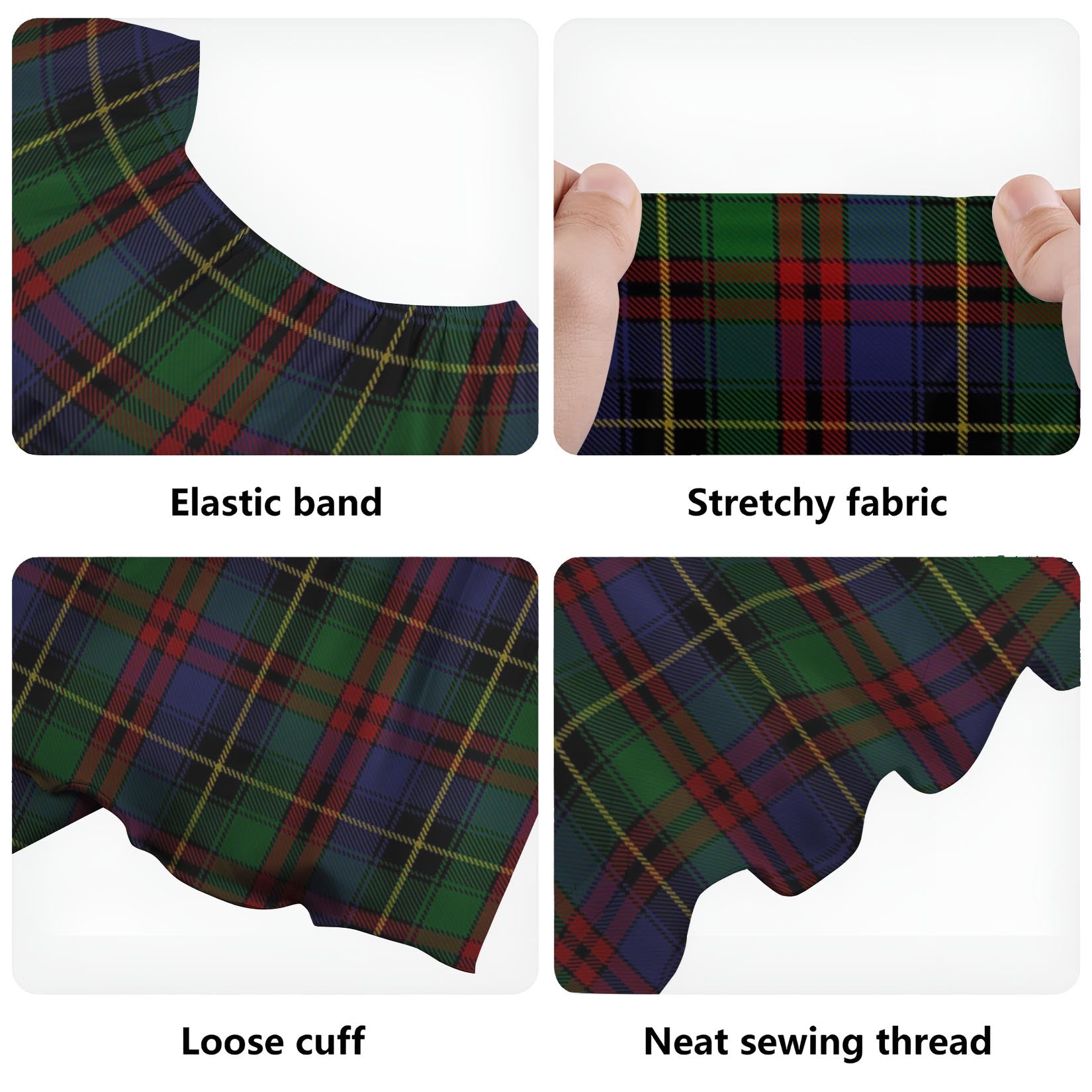 Deas Tartan Off Shoulder Long Dress - Tartan Vibes Clothing