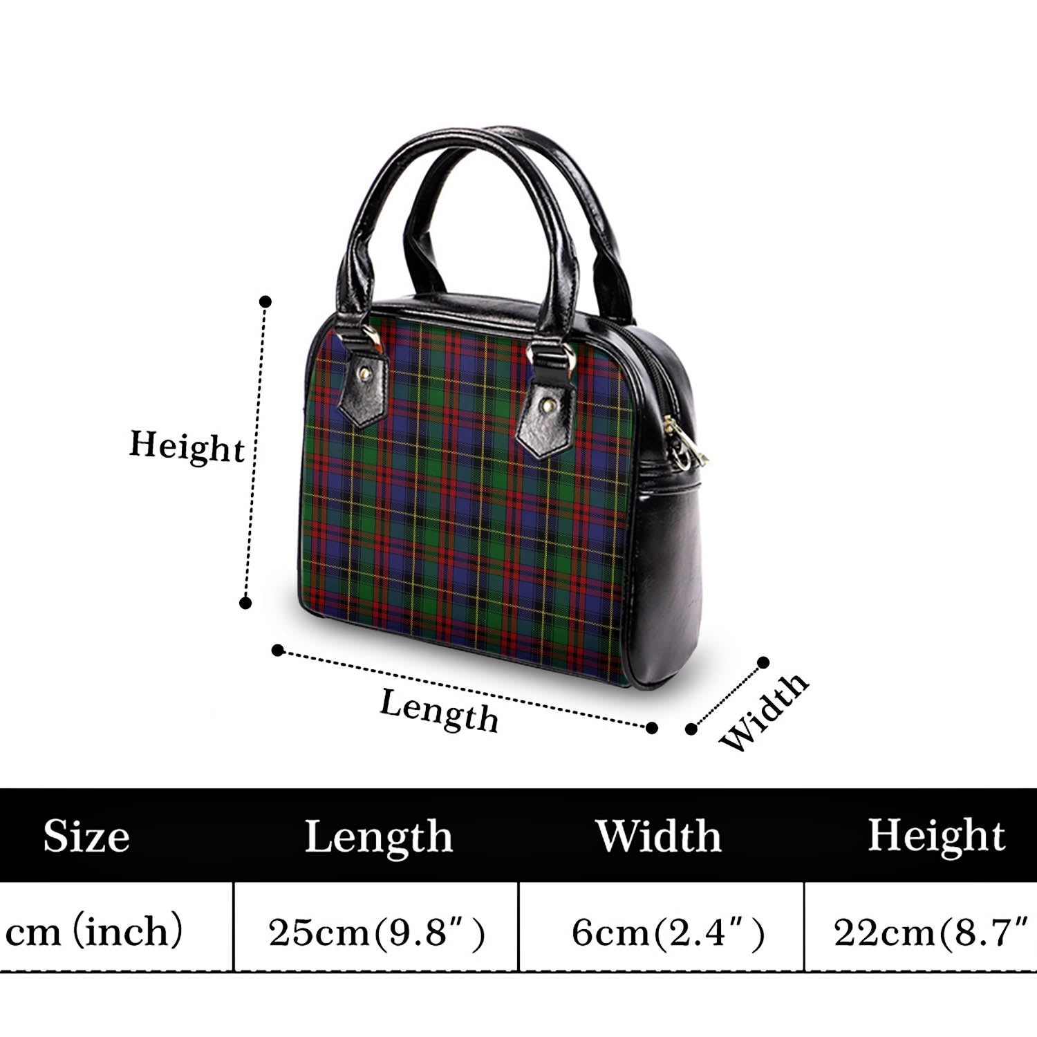 Deas Tartan Shoulder Handbags - Tartan Vibes Clothing