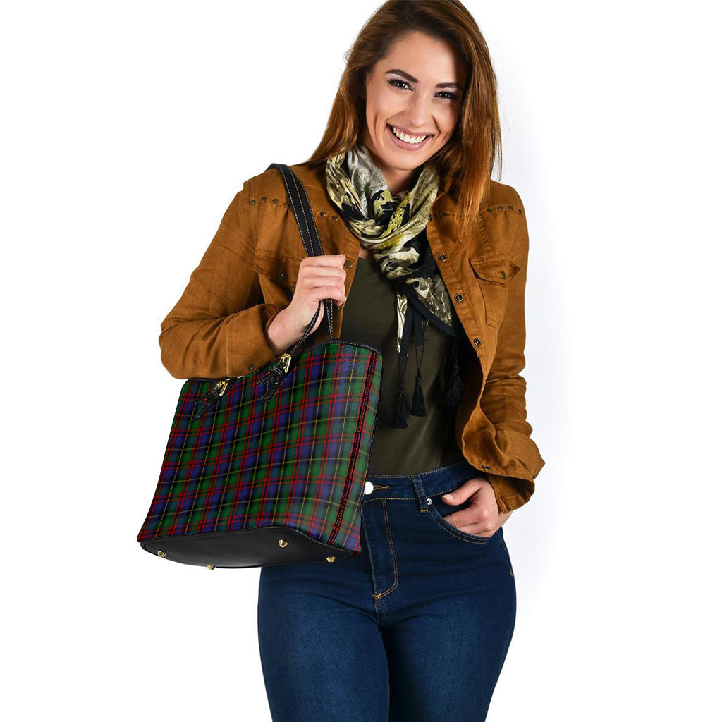 Deas Tartan Leather Tote Bag - Tartan Vibes Clothing