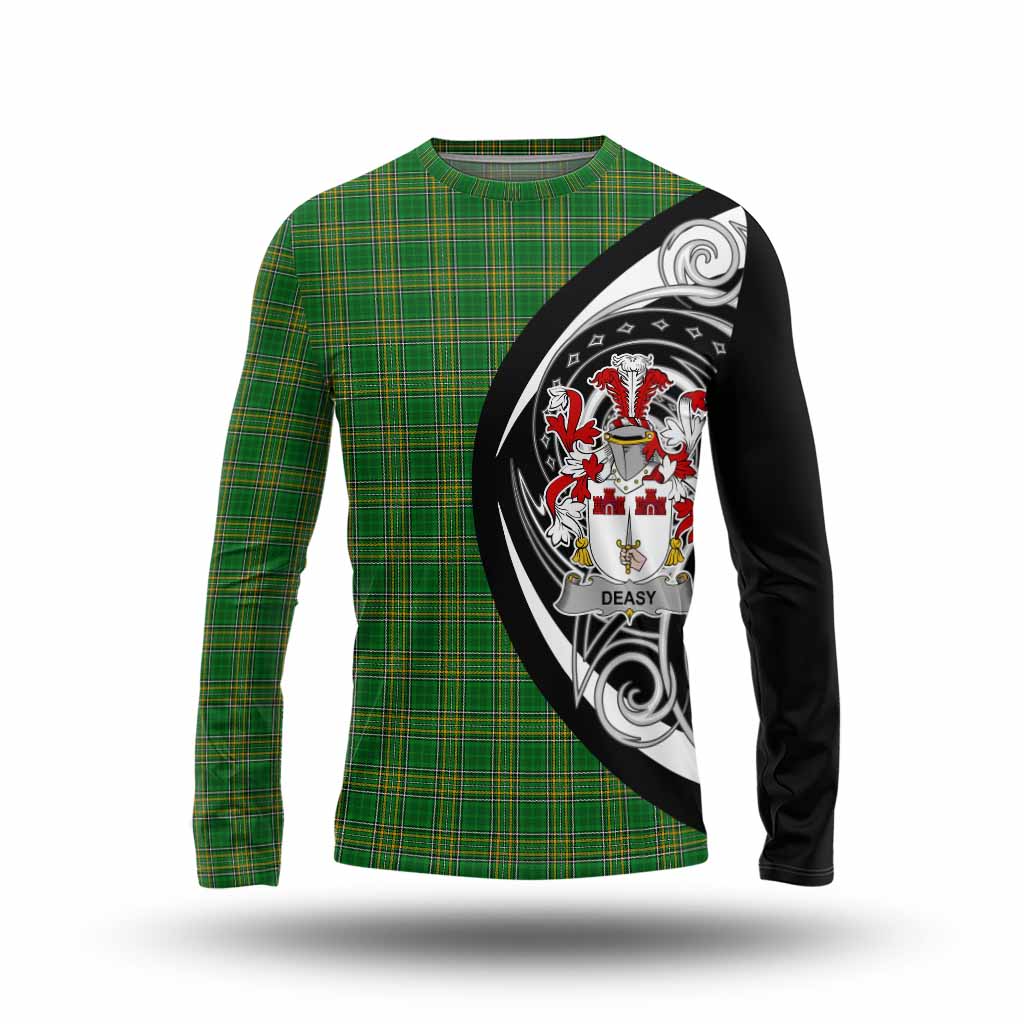 Deasy Irish Clan Long Sleeve T-Shirt Celtic Circle Style Unisex - Tartan Vibes Clothing