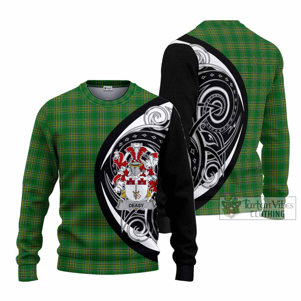 Tartan Vibes Clothing Deasy Irish Clan Knitted Sweater Celtic Circle Style