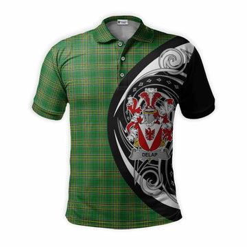 Delap Irish Clan Polo Shirt Celtic Circle Style Kid - Tartan Vibes Clothing