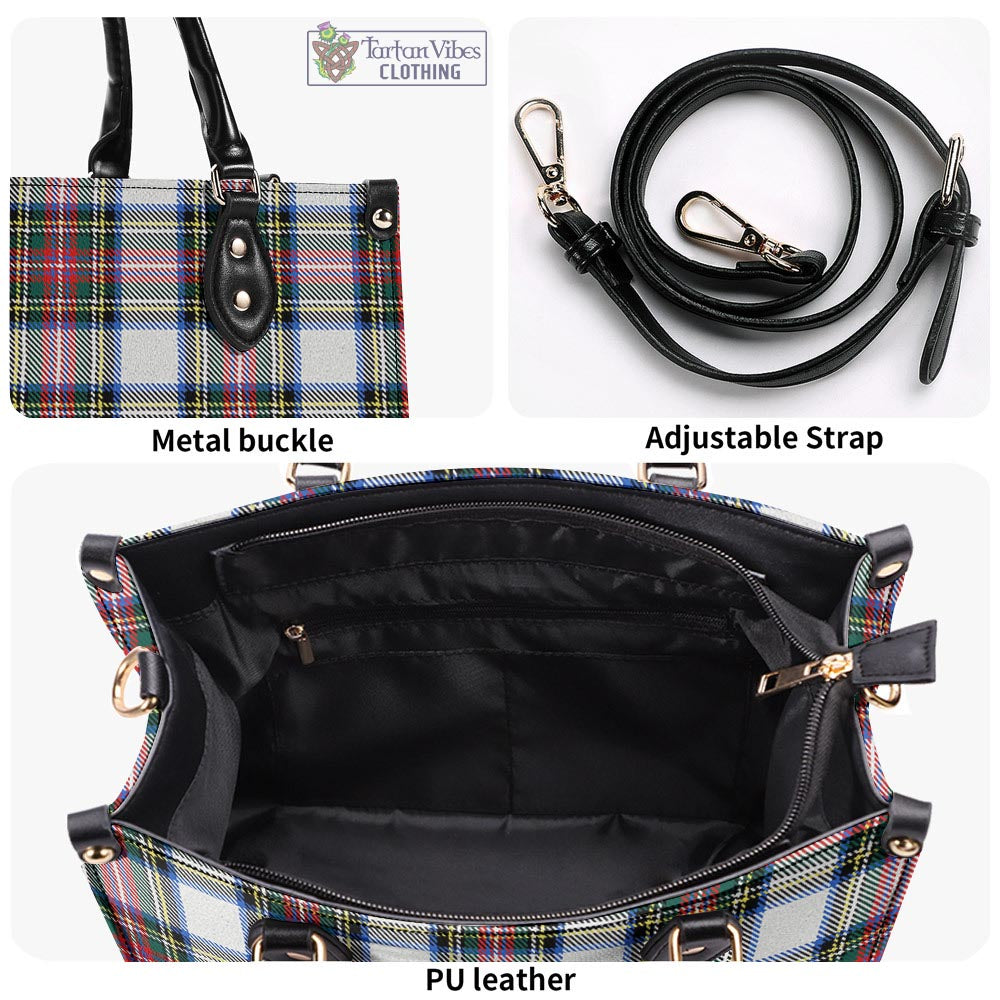 Dennistoun Tartan Luxury Leather Handbags - Tartan Vibes Clothing