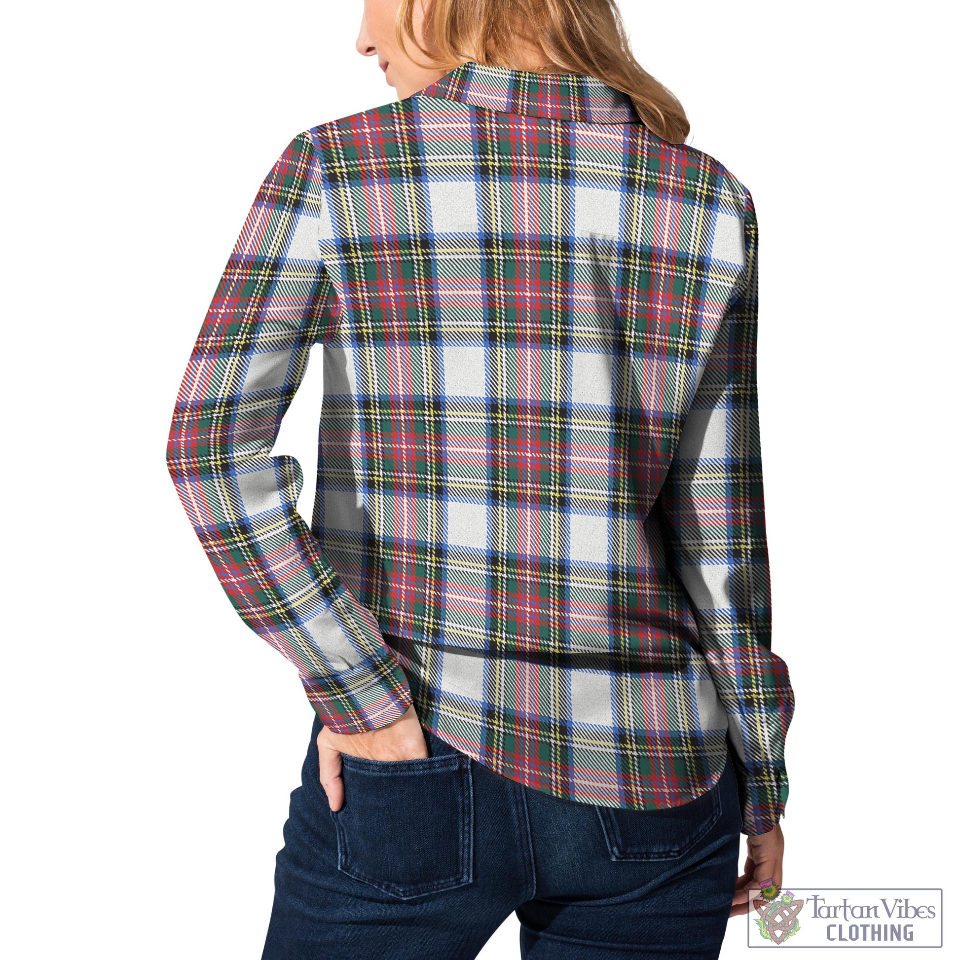 Dennistoun Tartan Women's Casual Shirt Female - Tartan Vibes Clothing