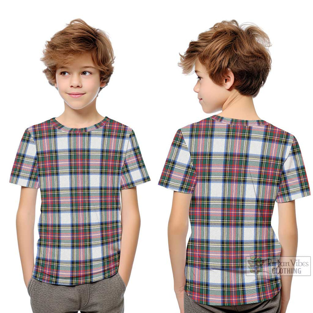 Dennistoun Tartan Kid T-Shirt Youth XL Size14 - Tartan Vibes Clothing