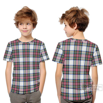 Dennistoun Tartan Kid T-Shirt Youth XL Size14 - Tartan Vibes Clothing