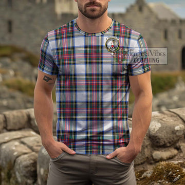 Dennistoun Tartan Cotton T-Shirt with Family Crest Kid's Shirt - Tartan Vibes Clothing