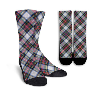 Dennistoun Tartan Crew Socks Cross Style Crew Socks - Tartan Vibes Clothing