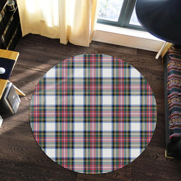 Dennistoun Tartan Round Rug Premium Round Rug - Tartan Vibes Clothing