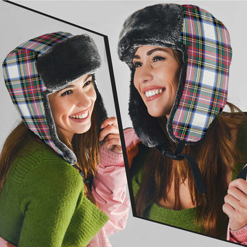 Dennistoun Tartan Winter Trapper Hat Winter Trapper Hat Universal Fit Circumference 22.8in (58cm) - Tartan Vibes Clothing