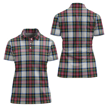 Dennistoun Tartan Polo Shirt For Women