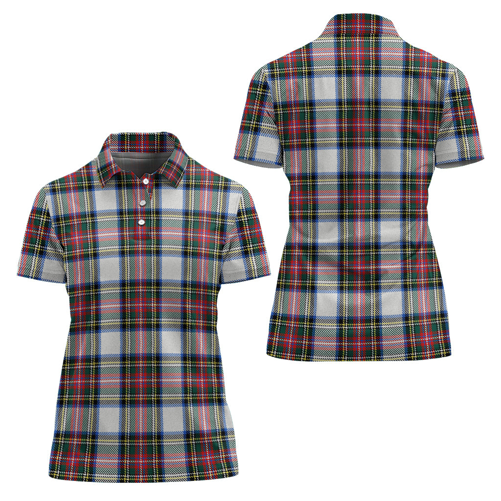 Dennistoun Tartan Polo Shirt For Women Women - Tartan Vibes Clothing