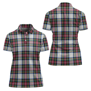 Dennistoun Tartan Polo Shirt For Women Women - Tartan Vibes Clothing