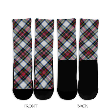 Dennistoun Tartan Crew Socks Cross Style - Tartan Vibes Clothing