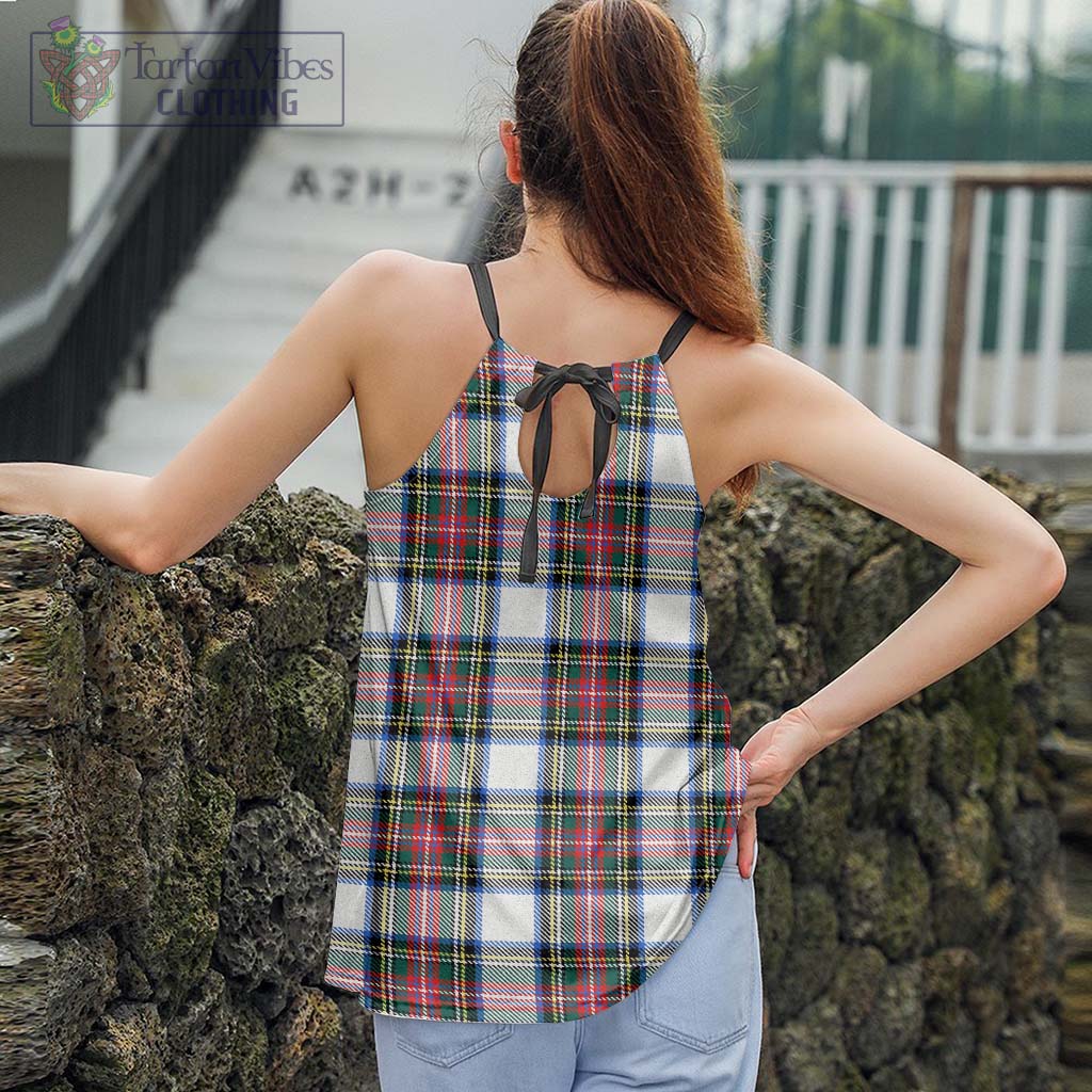 Dennistoun Tartan Loose Halter Neck Camisole - Tartan Vibes Clothing