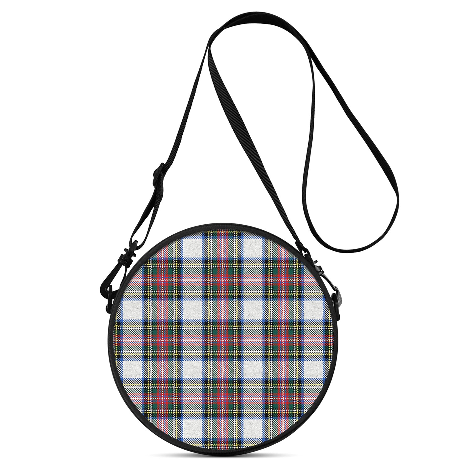 Dennistoun Tartan Round Satchel Bags - Tartan Vibes Clothing