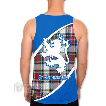 Dennistoun Family Crest Tartan Men's Tank Top Celebrate Saint Andrew's Day in Style - Tartan Vibes Clothing
