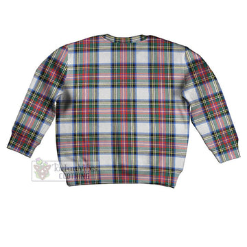 Dennistoun Tartan Kid Ugly Sweater with Family Crest - Tartan Vibes Clothing