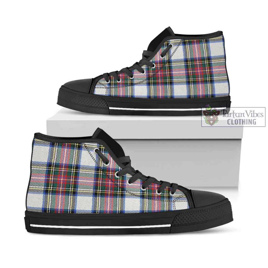 Dennistoun Tartan High Top Shoes - Tartan Vibes Clothing