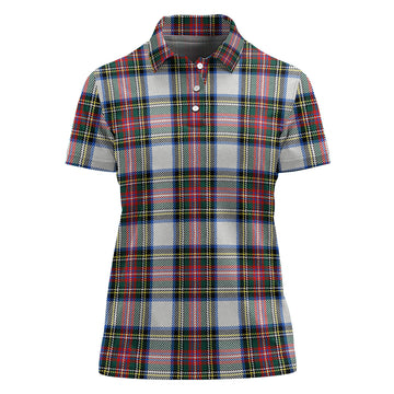Dennistoun Tartan Polo Shirt For Women - Tartan Vibes Clothing