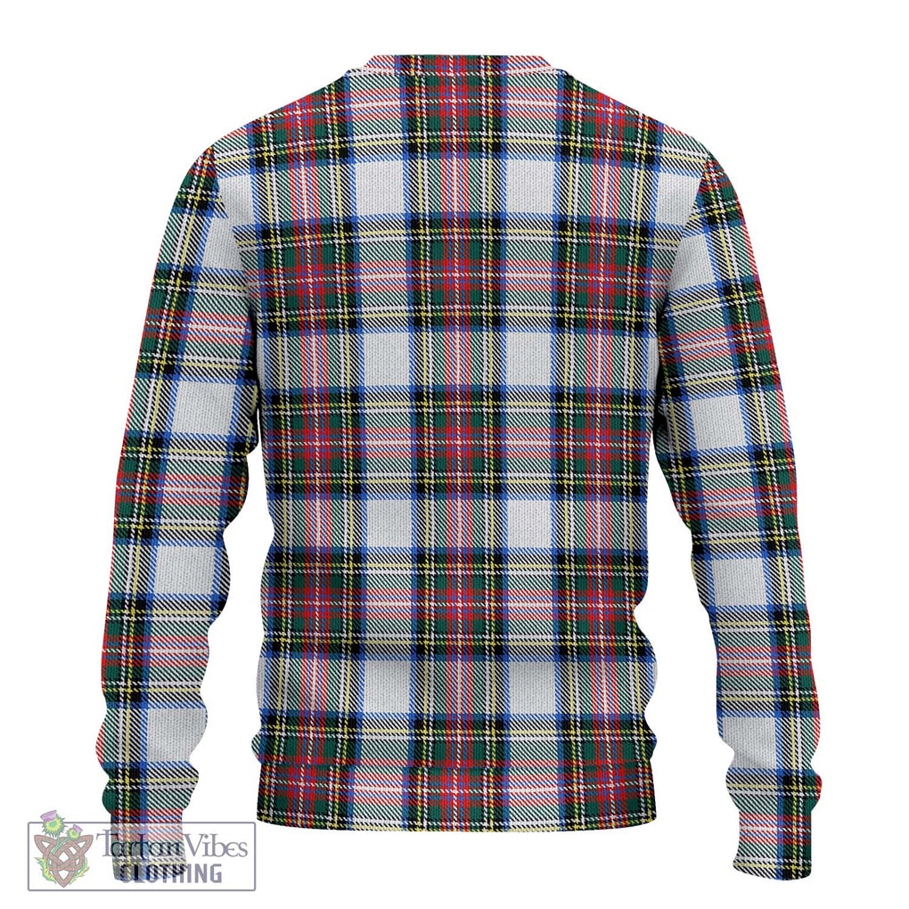 Dennistoun Tartan Ugly Sweater with Family Crest DNA In Me Style - Tartan Vibes Clothing