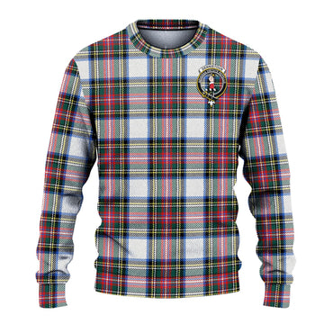 Dennistoun Tartan Ugly Sweater with Family Crest - Tartan Vibes Clothing