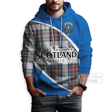 Dennistoun Family Crest Tartan Hoodie Celebrate Saint Andrew's Day in Style - Tartan Vibes Clothing