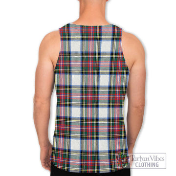 Dennistoun Tartan Men's Tank Top with Family Crest DNA In Me Style - Tartan Vibes Clothing