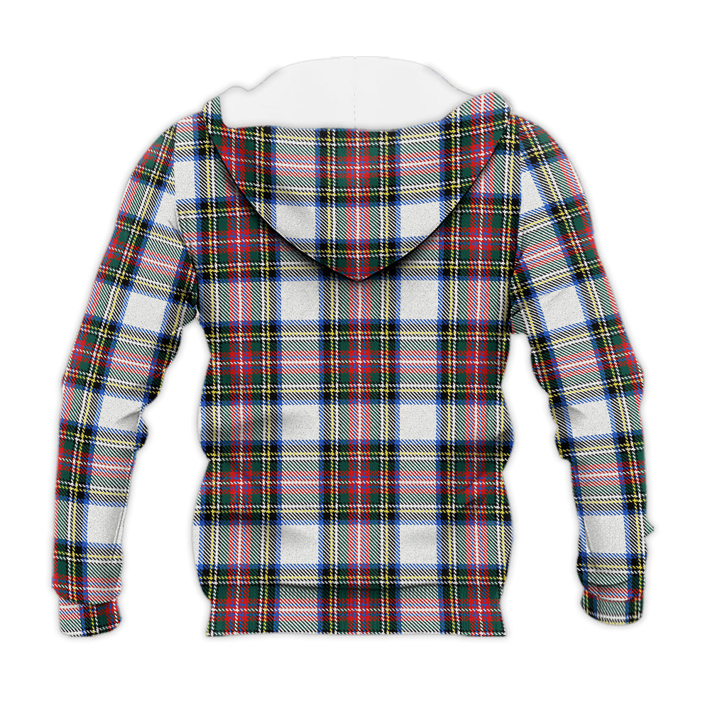 Dennistoun Tartan Knitted Hoodie - Tartan Vibes Clothing