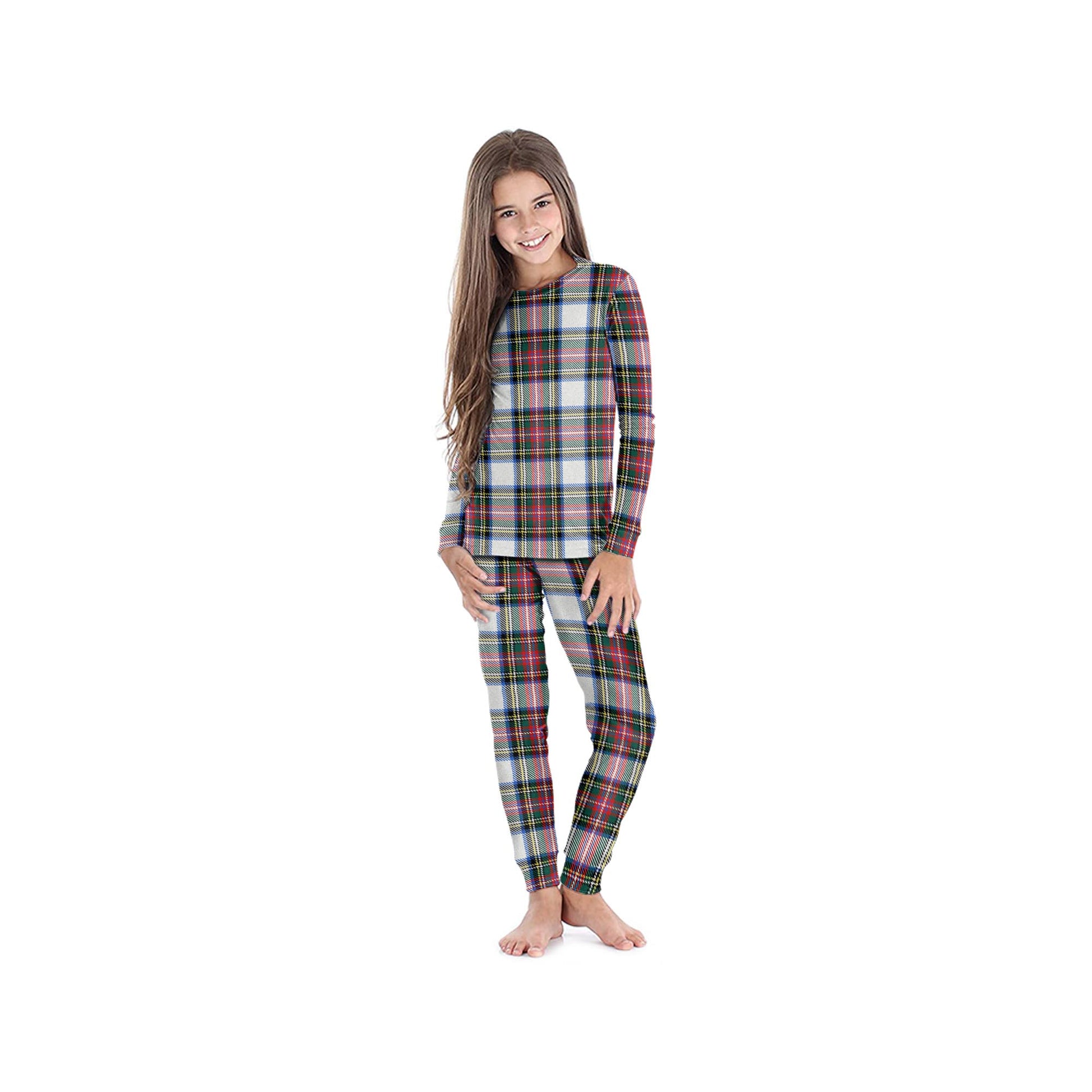 Dennistoun Tartan Pajamas Family Set - Tartan Vibes Clothing