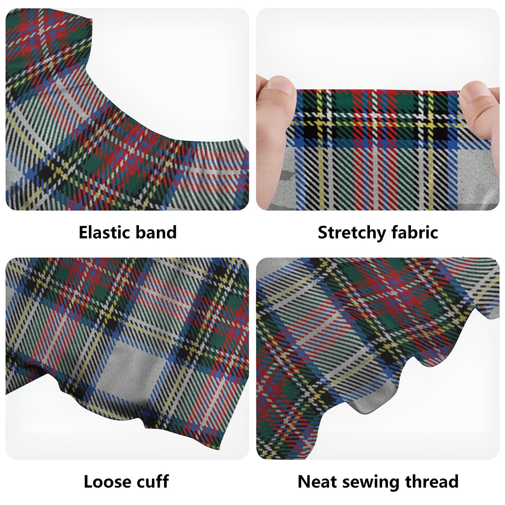 Dennistoun Tartan Off Shoulder Long Dress - Tartan Vibes Clothing