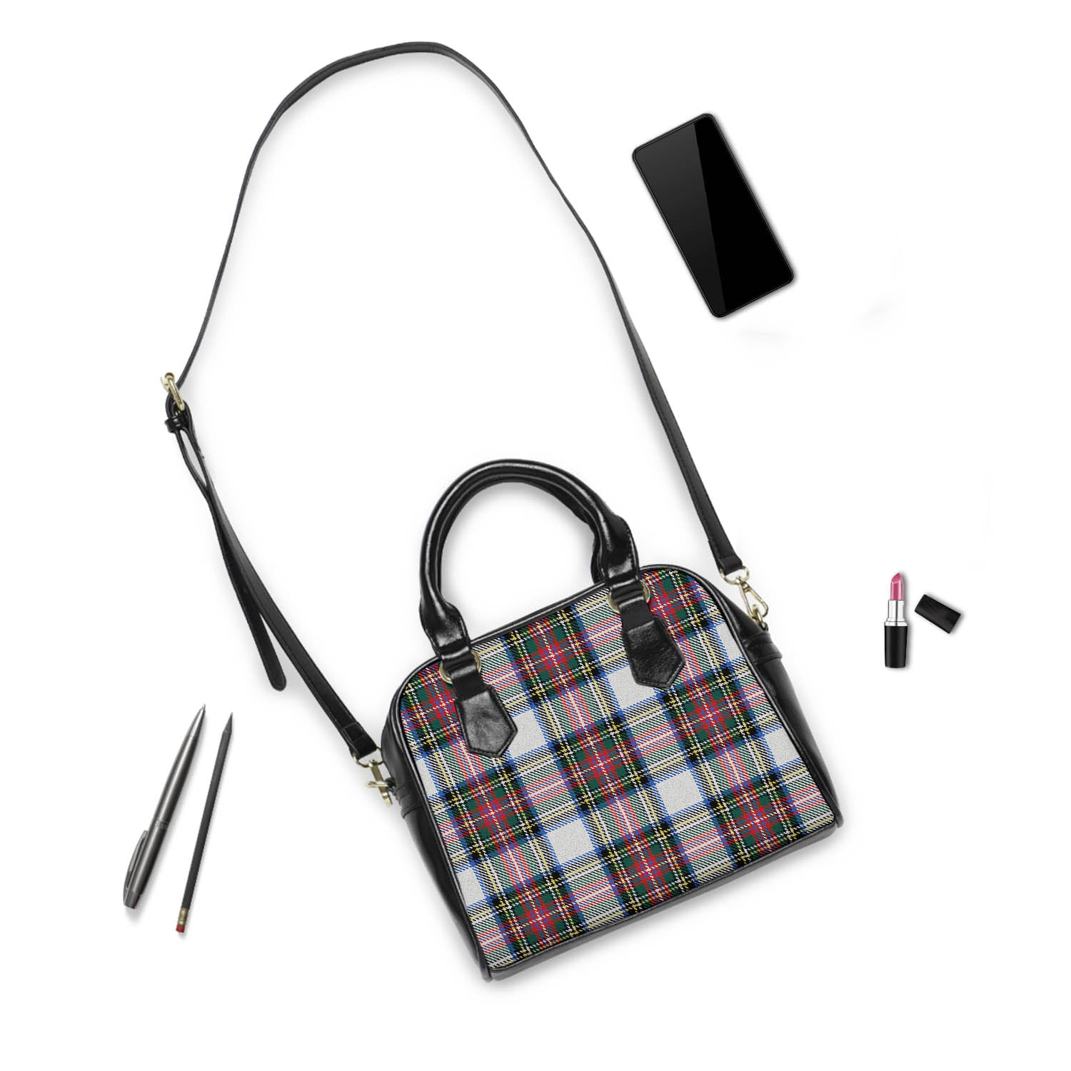 Dennistoun Tartan Shoulder Handbags - Tartan Vibes Clothing