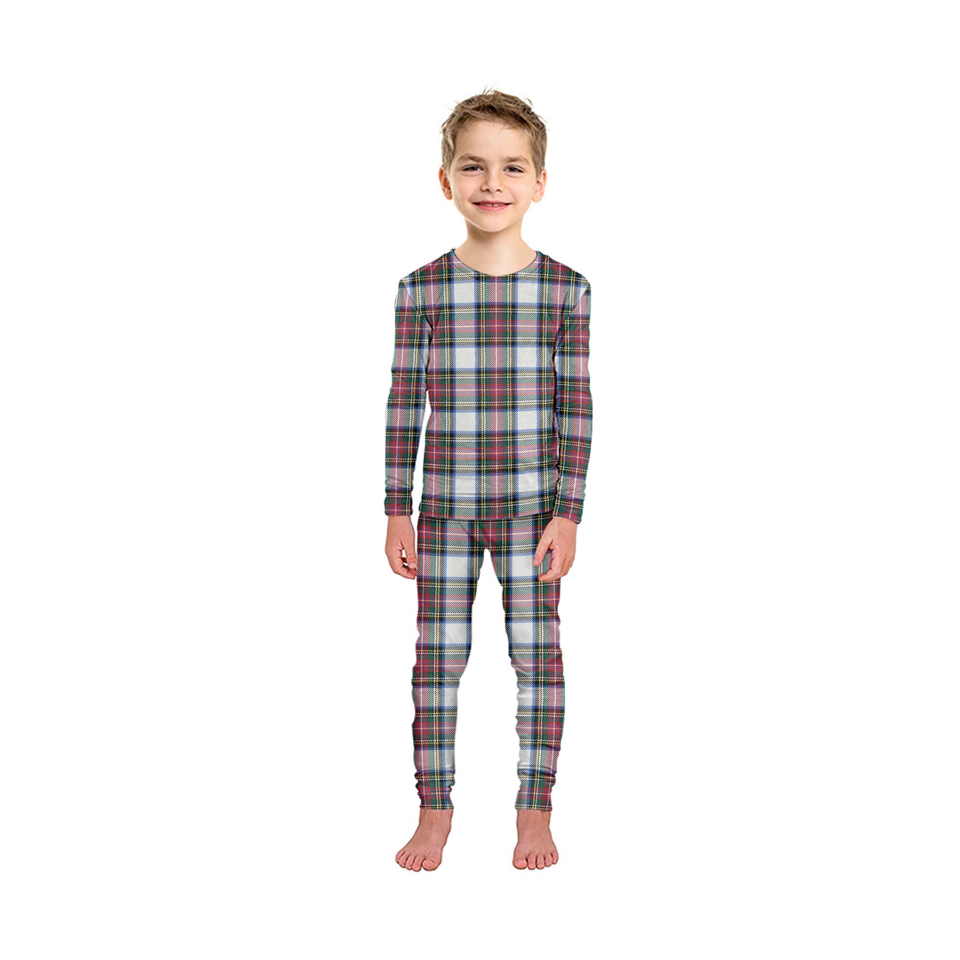 Dennistoun Tartan Pajamas Family Set - Tartan Vibes Clothing