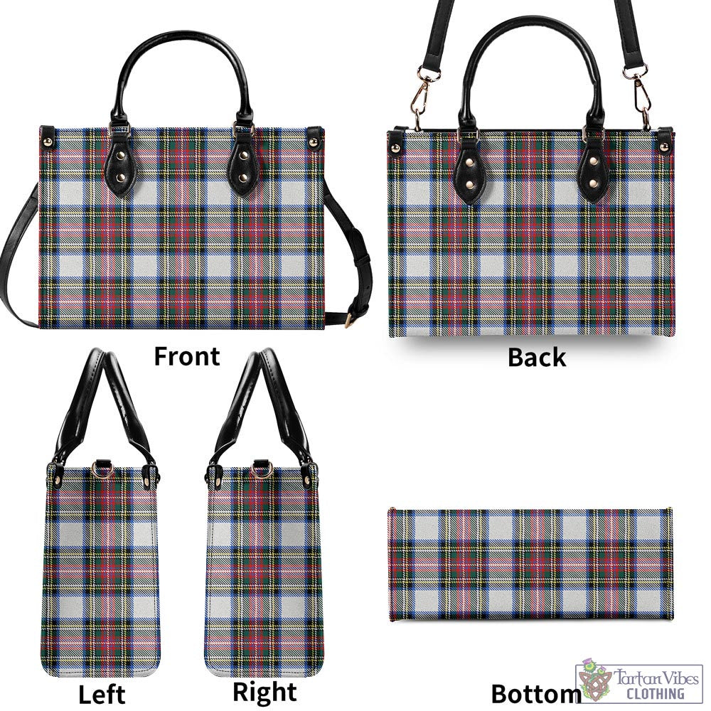 Dennistoun Tartan Luxury Leather Handbags - Tartan Vibes Clothing