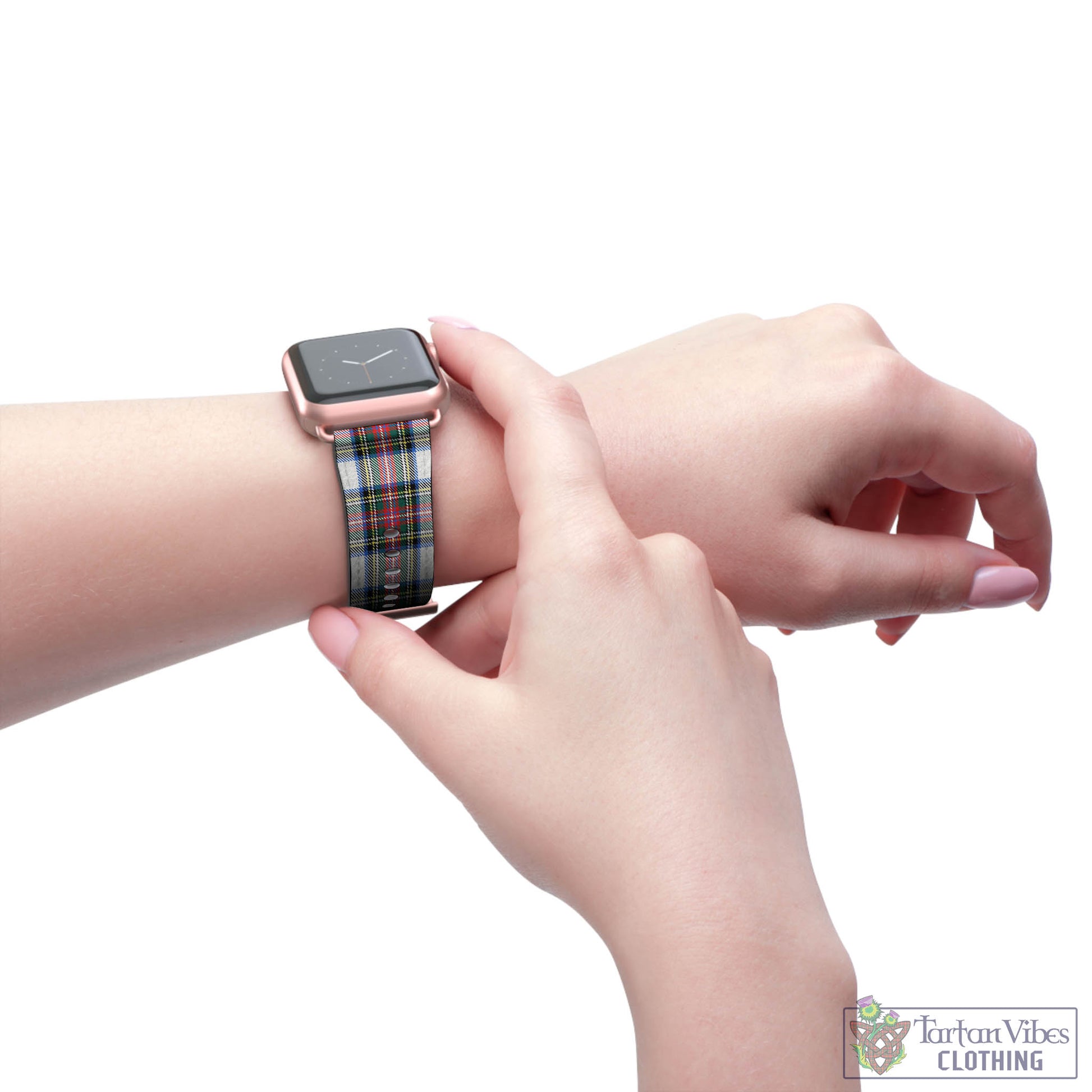 Dennistoun Tartan Watch Band - Tartan Vibes Clothing