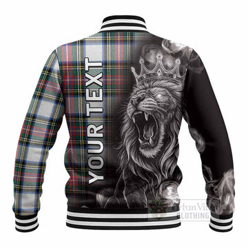 Dennistoun Tartan Baseball Jacket Roaring Lion Heritage
